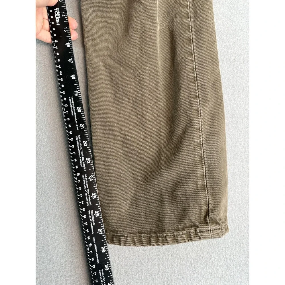 Vintage Levi's 501 Jeans Mens 34x30 Green Medium Wash Regular Straight Denim USA